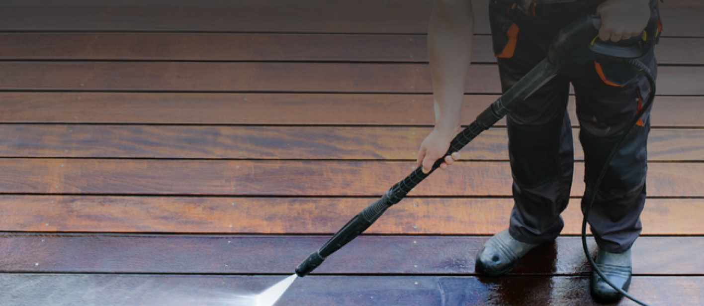 Deck wash